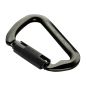Preview: M-TAC® Key-Lock Karabiner Seitenansicht auf weissem Hintergrund